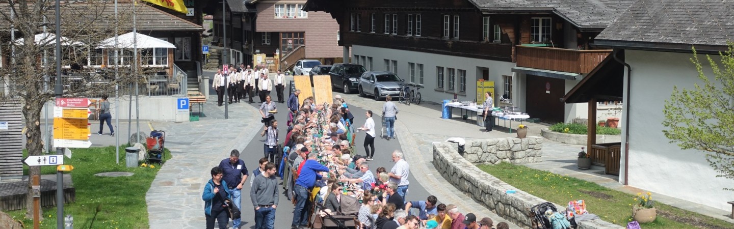 Tavolata Hotel Bären Guttannen